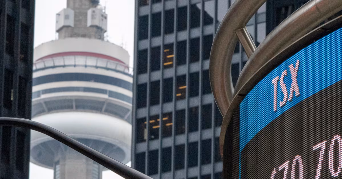 S&P/TSX composite edging higher on basic materials, U.S. markets closed