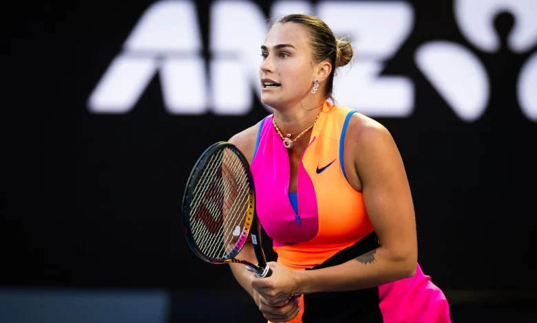 Sabalenka passes first-round test of Rakotomanga Rajaonah in straight sets