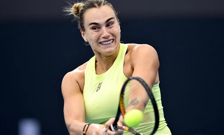 Sabalenka’s Australian Open prep sets up Brisbane final against Kostyuk