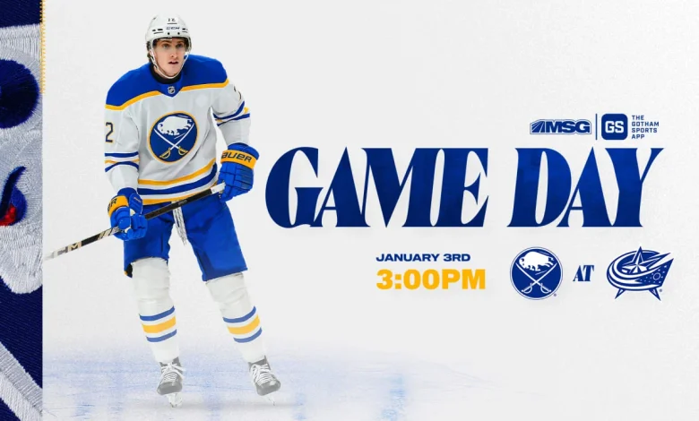 Sabres at Blue Jackets | How to watch, lineup notes, and storylines