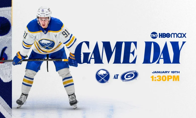 Sabres at Hurricanes | How to watch, lineup notes, and storylines