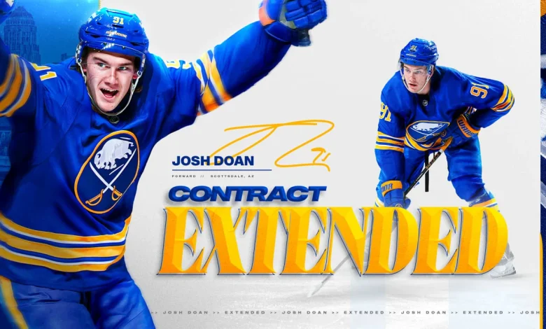 Sabres sign Doan to 7-year contract extension