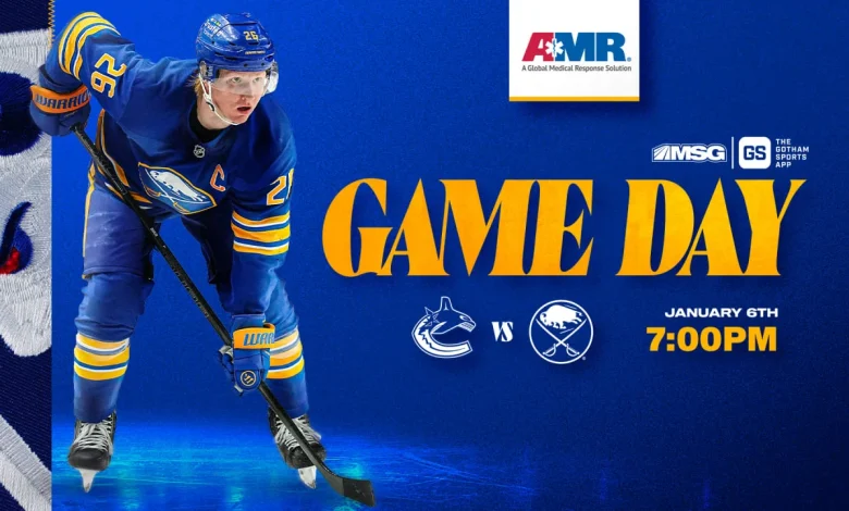 Sabres vs. Canucks | How to watch, lineup notes, and storylines