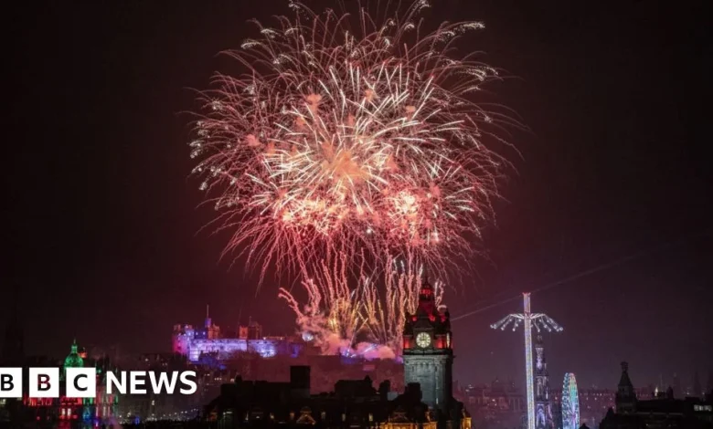 Scotland rings in 2026 as weather warning kicks off the new year