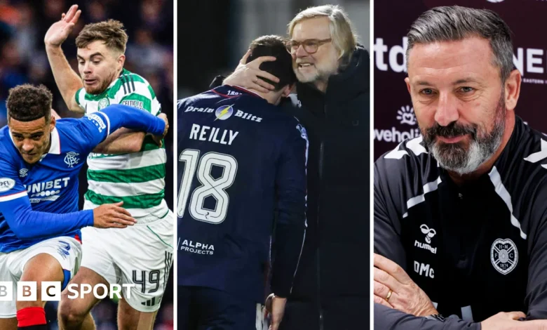 Scottish Premiership: Celtic v Rangers, Charlie Reilly & Derek McInnes