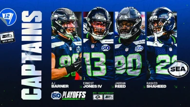 Seahawks Announce NFC Championship Captains vs. The Rams
