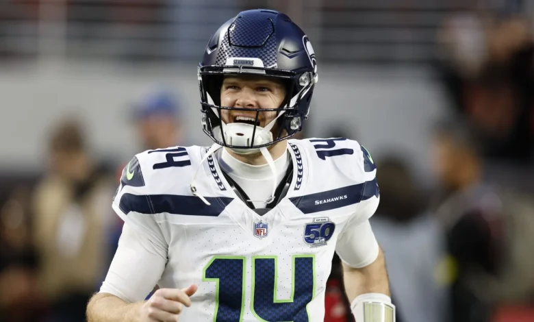 Seahawks QB Sam Darnold is active