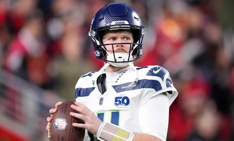 Seahawks QB Sam Darnold (oblique) added to injury report, questionable to play Saturday vs. 49ers