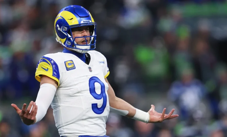 Sean McVay on whether he expects Matthew Stafford back: "What the hell kind of question is that?"
