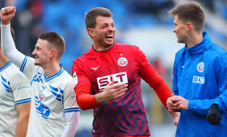 Seit zwölf Spielen ungeschlagen - Hansa Rostock in Aufstiegsform