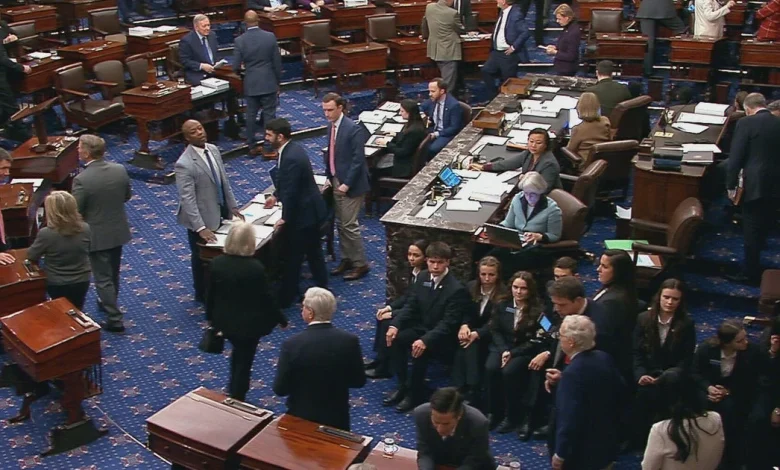 Senate passes spending package ahead of shutdown deadline, but funding still set to lapse