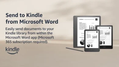 Send to Kindle from Microsoft Word is Discontinued