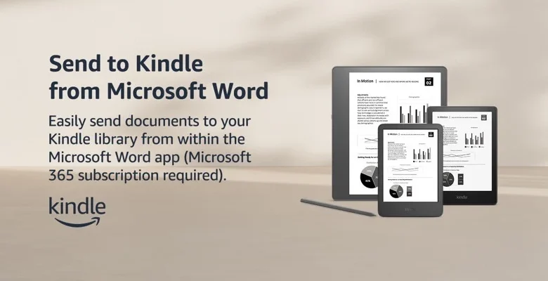 Send to Kindle from Microsoft Word is Discontinued