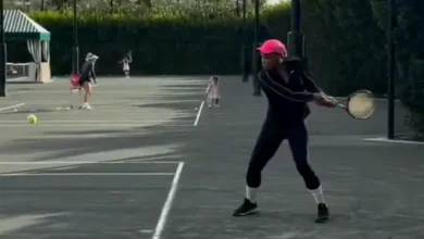 Serena Williams Shares Sweet Video of Her Playing Tennis With Her Daughters