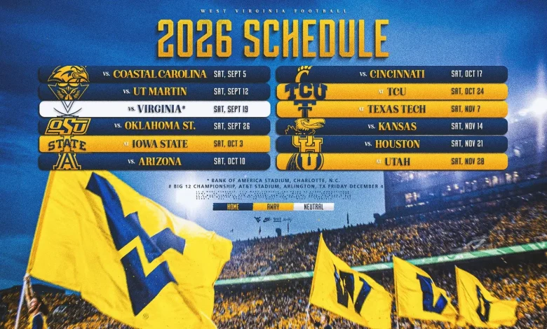 Seven Home Dates Highlight 2026 Football Schedule