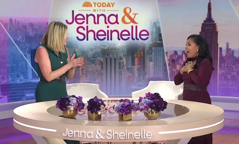 Sheinelle Reflects on Late Husband on 1st Day as Jenna's Co-Host