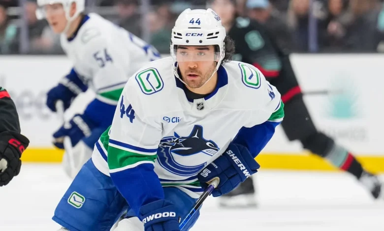 Sherwood traded to Sharks by Canucks