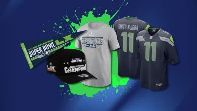 Shop Seattle Seahawks 2026 NFC Champions gear, hat, shirt, hoodie
