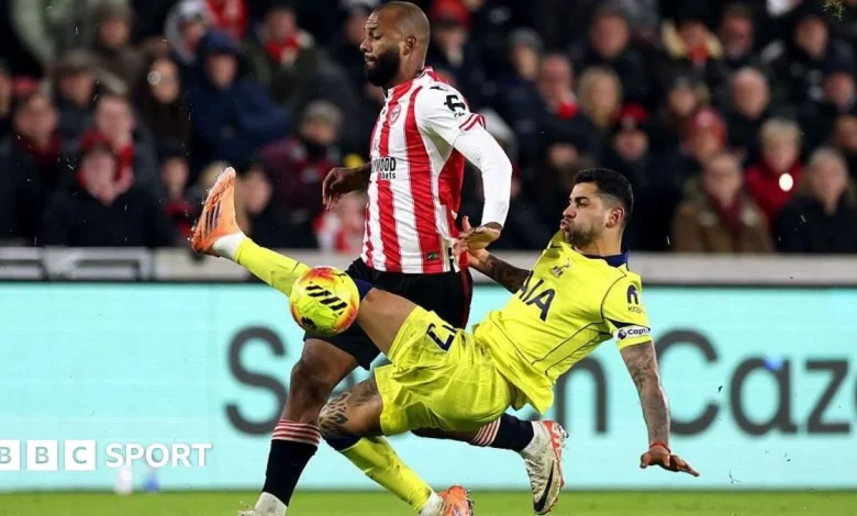 Should Romero have been sent off against Brentford?
