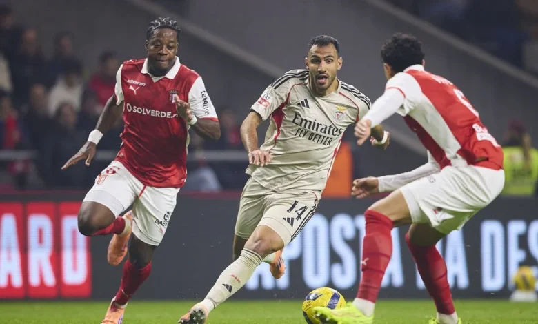 Siga o Benfica vs SC Braga em direto