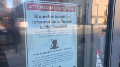 Signs at Brooklyn and Manhattan Wegmans stores say biometric data kept to increase security