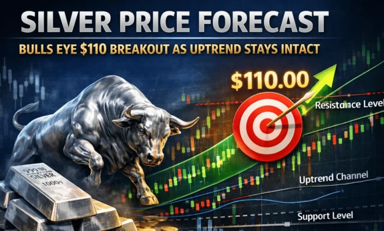 Silver Price Forecast: Bulls Eye $110 Breakout as Uptrend Stays Intact