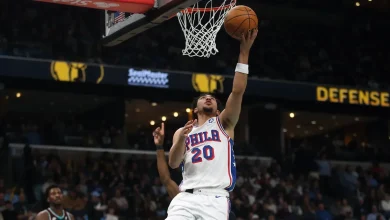 Sixers' Jared McCain talks health, shooting struggles in return