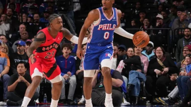 Sixers close road trip with first of two in Toronto