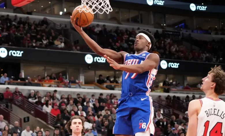 Sixers guard VJ Edgecombe ranks No. 3 in current rookie rankings