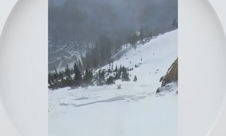Skiers trigger avalanche in Rocky Mountain National Park, one injured