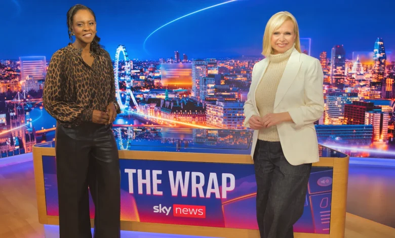 Sky News to launch new late-night show The Wrap, hosted by Anna Botting and Gillian Joseph