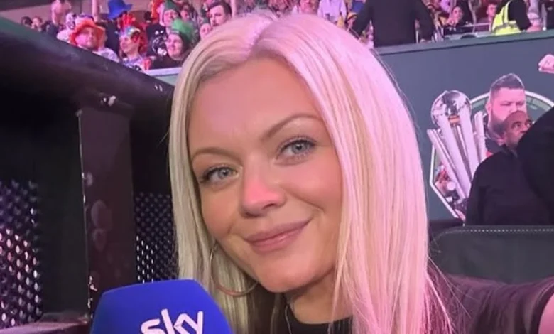 Sky Sports Darts host had 'knickers signed by icon' before earning TV fame