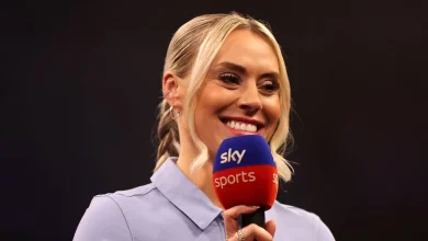 Sky Sports star Emma Paton's rumoured boyfriend and darts skit where she 'married' fan