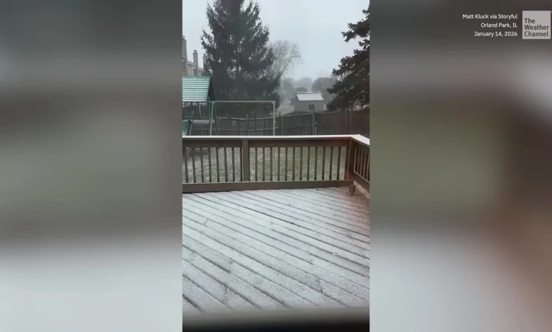 Snow Causes Ground Stop At Chicago’s O’Hare Airport