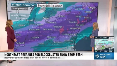 Snow Moves Into Northeast Tonight; Over A Foot Possible