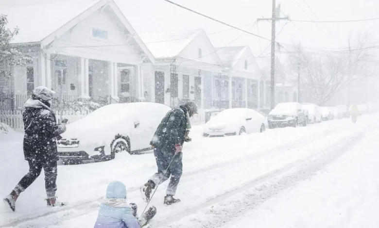 Snow again in New Orleans? Local weather forecasters say it’s possible, but not likely.