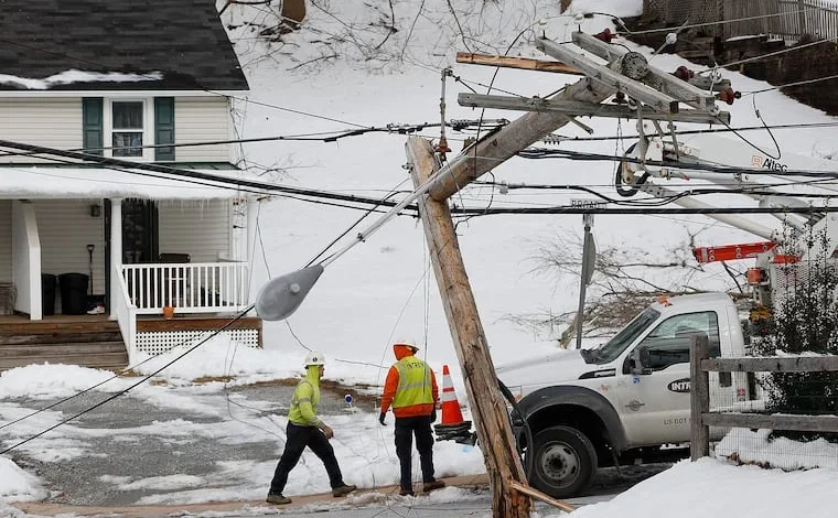 Snow and ice forecast for Philadelphia weather this weekend