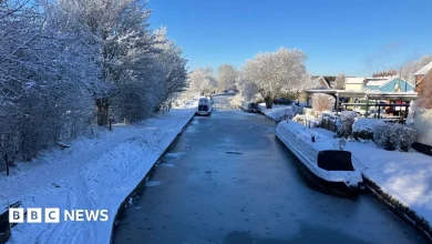 Snow causes disruption across Staffordshire and Cheshire