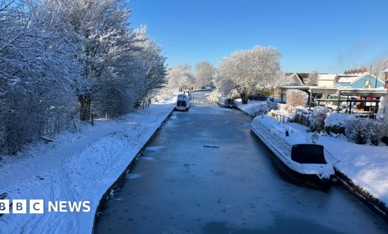 Snow causes disruption across Staffordshire and Cheshire