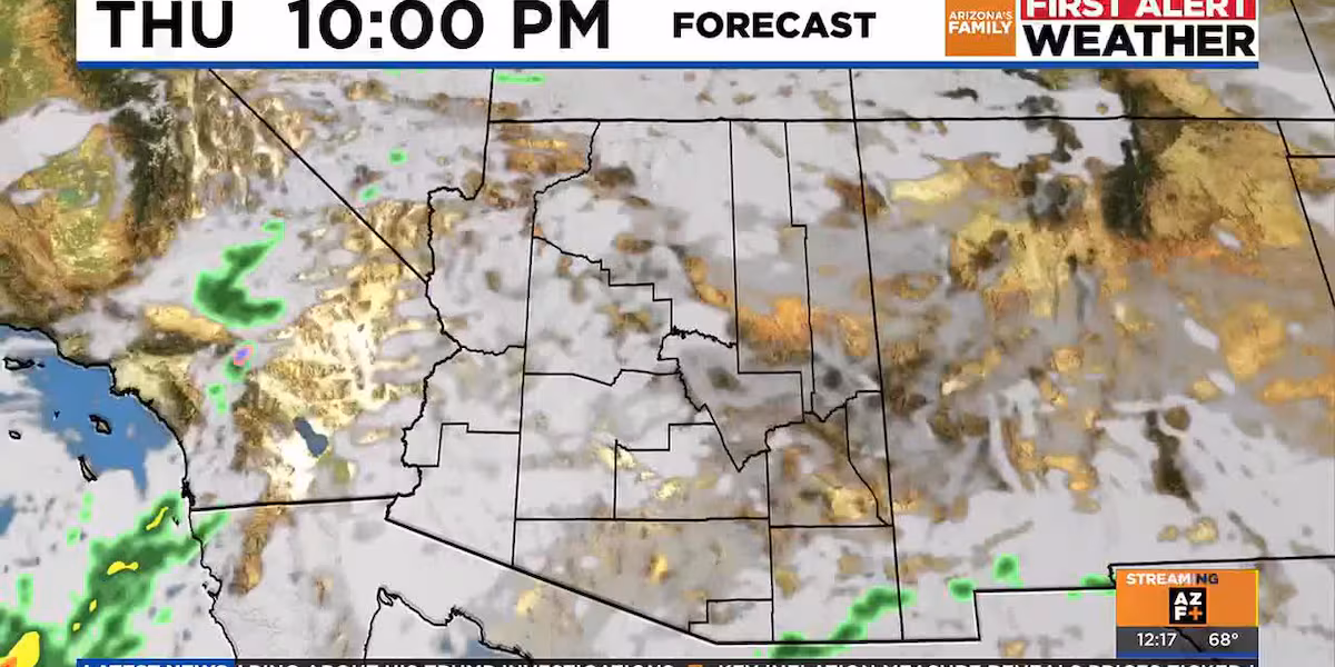 Snowfall expected in Arizona’s high country for First Alert Weather Day