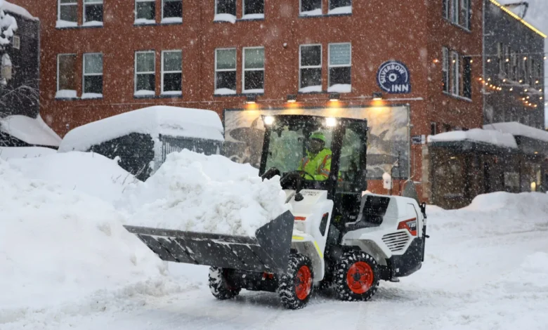 Snowpocalypse continues as Juneau runs out of places to put it all; school closed again