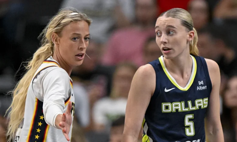 Sophie Cunningham fires back at fan over Paige Bueckers foul debate