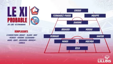 Soriba Diaoune titulaire ? Les compositions probables pour LOSC- RC Strasbourg