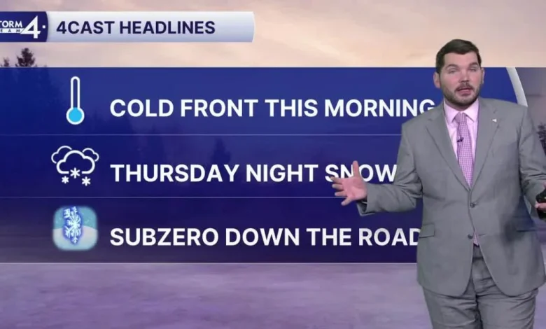 Southeast Wisconsin weather: Early snow; falling temperatures