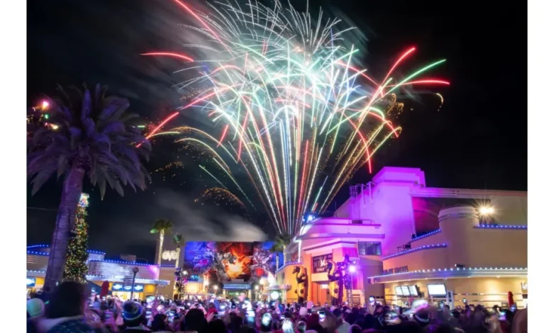 Southern California theme parks ring in New Year’s Eve with music and fireworks