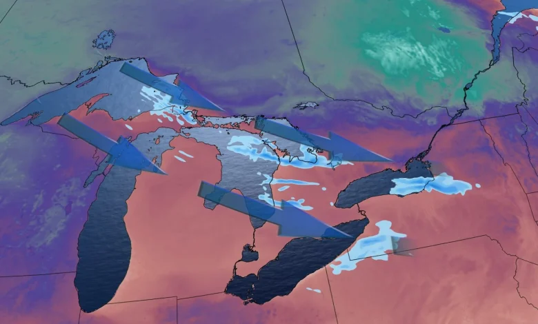 Southern Ontario faces further lake-effect snow and dangerous wind chill into the new year