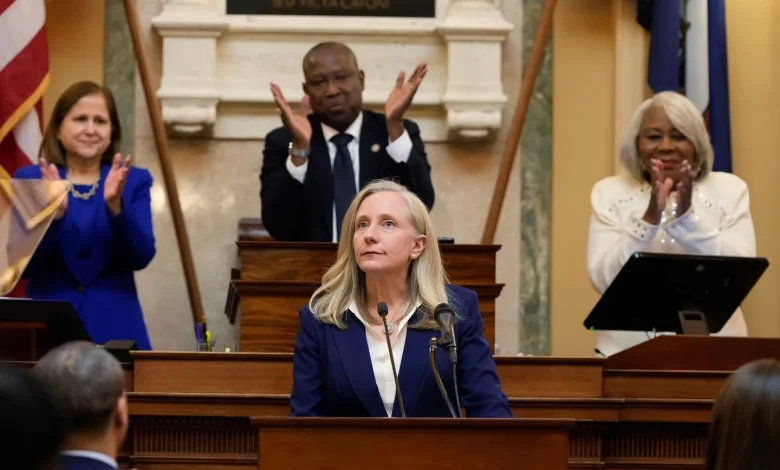 Spanberger counters Trumpism in speech to Virginia lawmakers