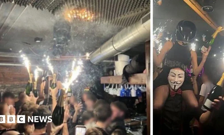 Sparklers on champagne bottles likely cause of deadly Swiss bar fire