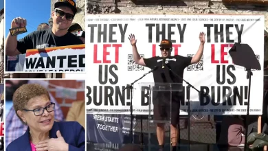 Spencer Pratt announces he’s running for mayor of Los Angeles during fire anniversary protests