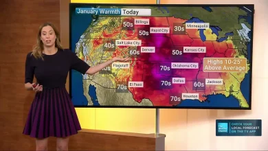 Springlike Temperatures Return To Much Of US